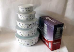 五入圆底搪瓷冰碗 品质之选，批发零售一应俱全